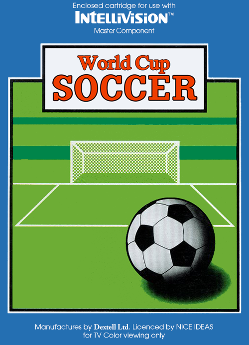 World Cup Soccer box art for Intellivision